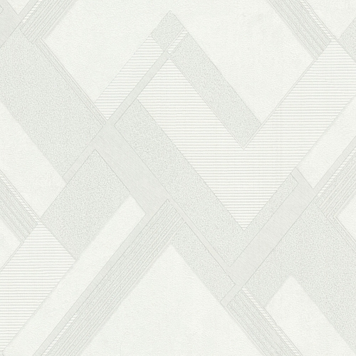 9216-00 Обои флизелиновые Techno, мотив белый 1,06x10,05м