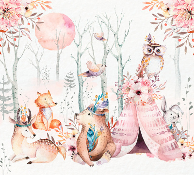 Фотообои Лесное племя