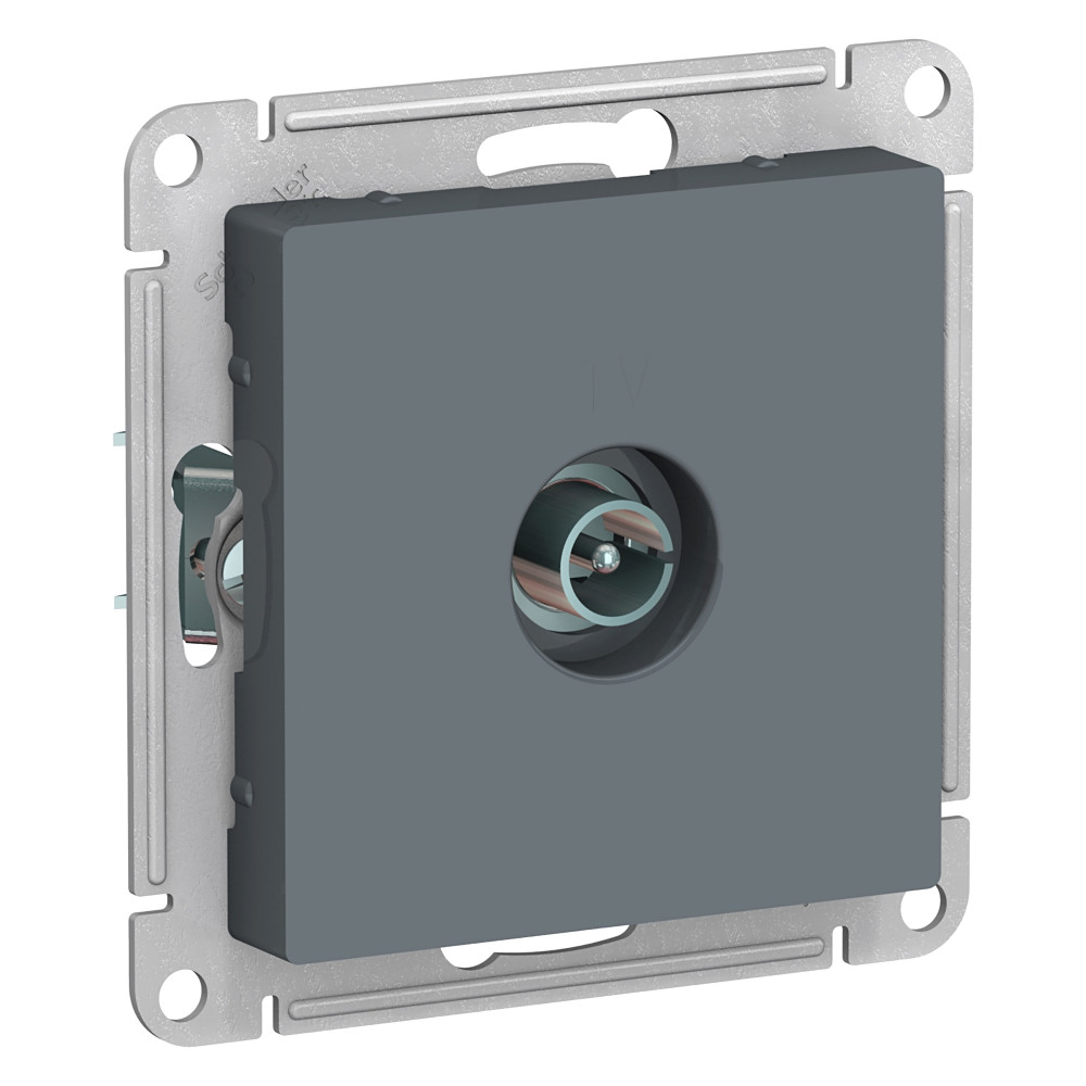 ATN000793 AtlasDesign грифель Розетка TV СП коннектор механизм SchE