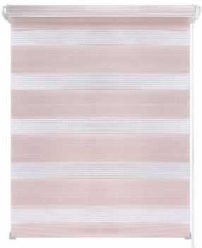 Штора рулонная День-Ночь 140*160 карамель