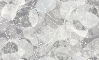 70485-46 Обои флизелиновые Шелест мотив серый 1,06х10,05м