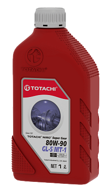 Масло трансмиссионное TOTACHI NIRO Super Gear GL-5/MT-1 80W-90 Минеральное 1л