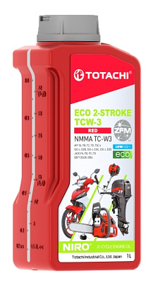 Масло моторное 2-тактное TOTACHI NIRO ECO 2-STROKE TCW-3 Минеральное 1л