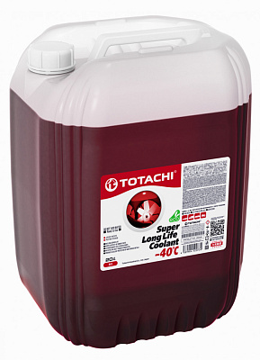 Антифриз красный TOTACHI SUPER LONG LIFE COOLANT -40°C 20л