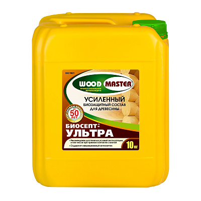 Антисептик WOODMASTER Биосепт- Ультра 10л