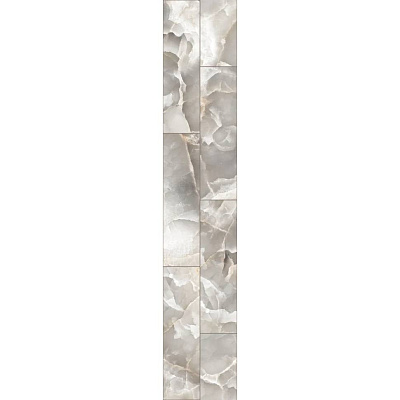 Панель ПВХ Opal Grey Marble Motion фотопечать 2700х250х8мм