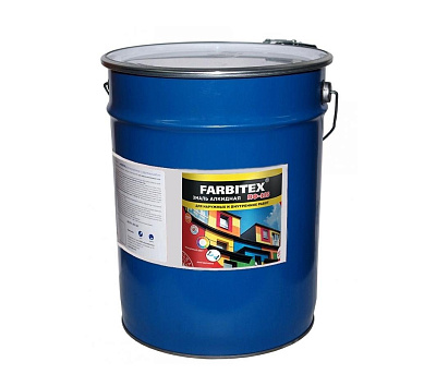 Эмаль ПФ-115 FARBITEX черный, 10кг