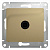 GSL000491 GLOSSA Титан РОЗЕТКА TV оконечная 1DB, механизм