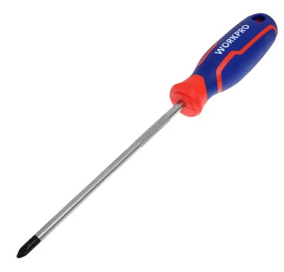 Отвертка с магнитным наконечником WP221030 PH2X150мм/CR-V //WORKPRO