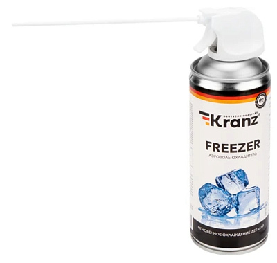 Аэрозоль-охладитель FREEZER, 520мл (400мл) KRANZ