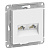ATN000185 AtlasDesign белый Розетка RJ45 СП 2м кат.5E механизм SchE