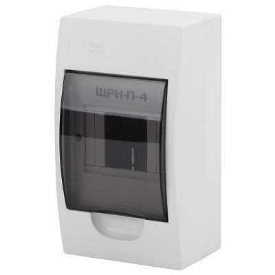 Бокс ЩРН-П-4 модуля навесной пластик IP41 Simple