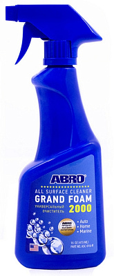Очиститель универсальный GRAND FOAM 2000 (триггер) ABRO 473мл НМ