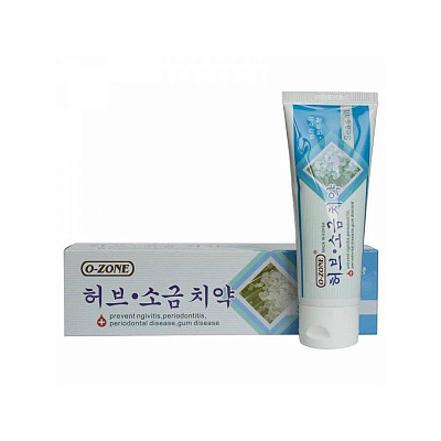 Паста зубная O-ZONE  Herbal Salt Protection Toothpaste Морская соль 100гр не марка