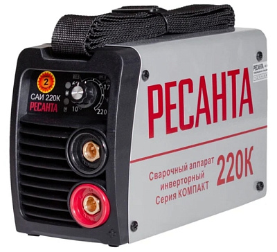 Сварочный аппарат инверторный САИ220К (компакт) Ресанта