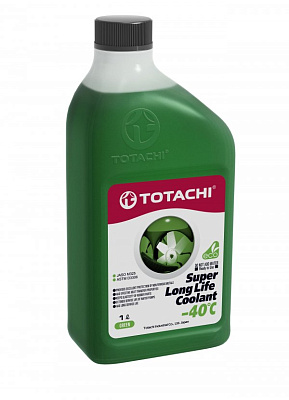 Антифриз зеленый TOTACHI SUPER LONG LIFE COOLANT -40°C, 1л