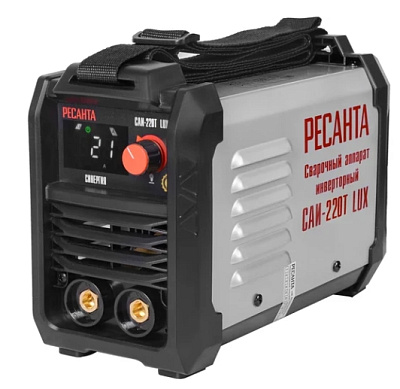 Сварочный аппарат инверторный САИ-220Т LUX Ресанта 220В 7.8кВт 10-220А 1.6-5.0 мм