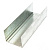 00021 Профиль направляющий 50х40х0,5мм 3м