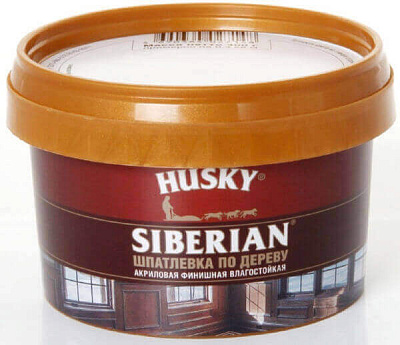 Шпатлевка по дереву (HUSKY) береза 0,8 кг (1/12)
