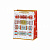 Пакет бумажный "Хлопушки" с золотым тиснением плотность 210 г/м2 17.8x22.9x9.8см