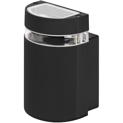 Светильник садово-парковый Адрия настенный черный IP54 GBW-102-BL-0160