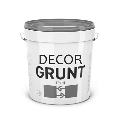 Грунт DECOR GRUNT для внутр. и наружн. работ, 15кг.