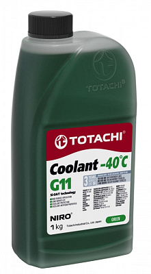 Антифриз зеленый TOTACHI NIRO Coolant G11 -40C 1кг