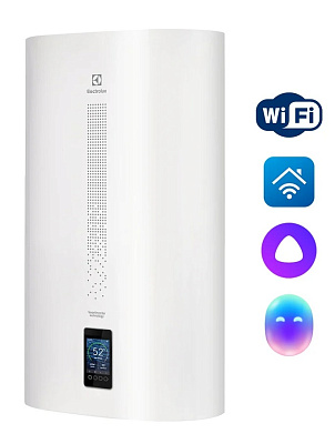 Водонагреватель 80 л, 2 кВт, нерж, Electrolux EWH 80 SmartInverter (В890 Ш555 Г350)Г196,В430