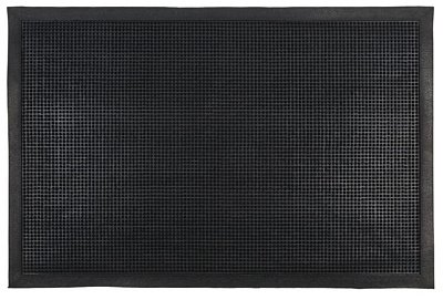 Коврик резиновый 60х90 см  "Иголочки"  черный, SUNSTEP