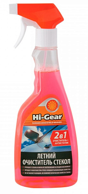Летний очиститель стекол "2 в 1" Hi-Gear 500мл НМ