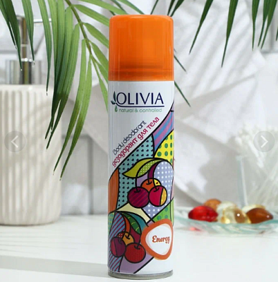 Дезодорант OLIVIA  Energy  женский 150мл не марка