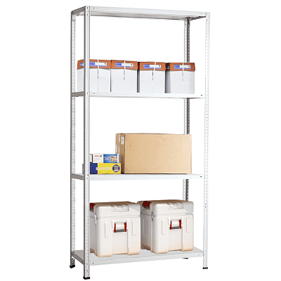 Стеллаж MS Strong 100x50, Н=2м, 4 полки