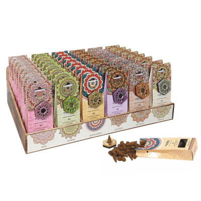 524866 Благовония конус KARMA SCENTS с подставкой 40шт.
