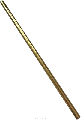 Соломинка для напитков Золотая из картона, 10шт в наборе / 0,7x6,5x19,8см 