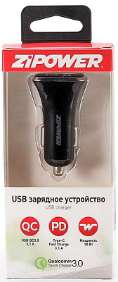 Зарядное устройство USB ZIPOWER 6647PM