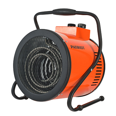 Пушка тепловая PATRIOT PT-R 9, 4.5/9.0 кВт, 380В, терморегулятор, нерж.ТЭН, 850м3/час