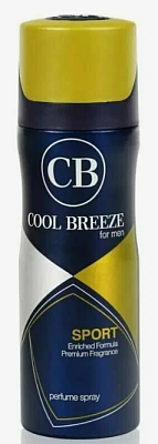 Антиперспирант спрей COOL BREEZE Sport Men Power Balance  /200 не марка