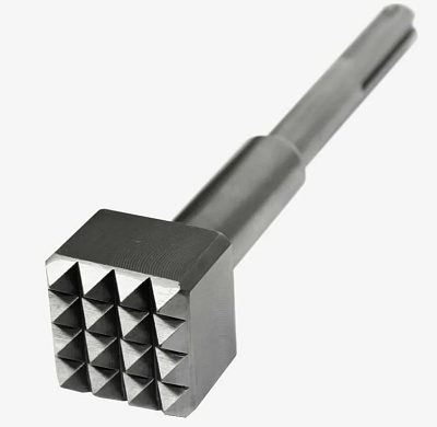 Зубило Бучарда SDS-MAX 45x45х240мм16 зубов