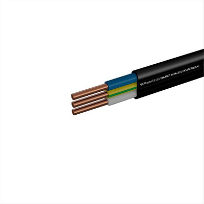 Кабель ВВГнг LS 3Х2.5 ГОСТ 50м. 