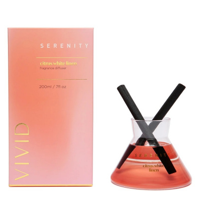 Serenity Vivid Цитрус белый лен 200мл