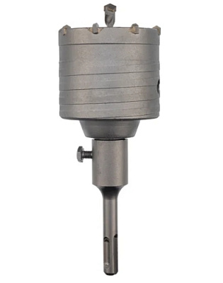 Коронка по бетону в сборе М22x68 мм, SDS Plus KRANZ KR-91-0412