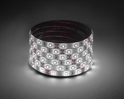 С Лента светодиодная 12В  4,8Вт/м 60Led/m IP65 4000К LS2835-4,8-60-12-4000K-IP65-1 year 5метров ЭРА