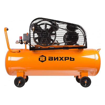 Компрессор  Вихрь КМП-400/100р, 100л, 400л/мин, 2,5кВт, 65,7кг