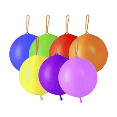 Панчбол 17", 50 шт,  МИКС (М)                   