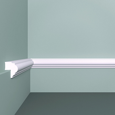 Молдинг настенный ударопрочный Bellо-Deco XPS М21 30х24х2000мм