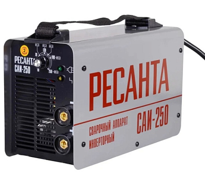 Сварочный инвертор Ресанта САИ-250, 10-250А, 140-260В, 1,6-5,0мм