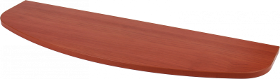 LWCHCU825 Полка дерев. фигур. (80х25х1,6 см) вишня
