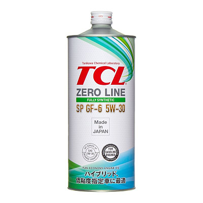Масло моторное 5W30 TCL Zero Line, API SP ILSAC GF-6 Синтетическое 1л
