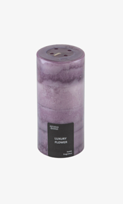 Свеча "Snow layer" "Роскошный цветок" 7х15см