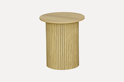 Стол журнальный Рико 40х40х45см Wood цвет: натуральный, опоры: дуб натуральный